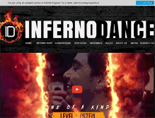 Tablet Screenshot of infernodance.com